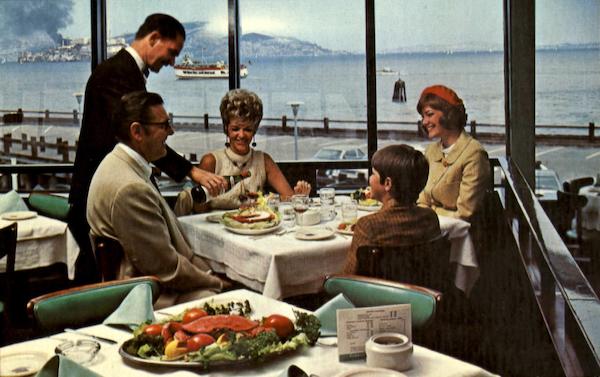 The Franciscan Restaurant, Fisherman's Wharf San Francisco California
