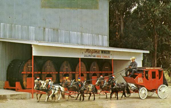 Greetings From Regina's Winery, 12467 Baseline Etiwanda California