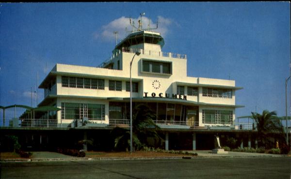 The Administration Building Of The International Airport Tocumen Panama