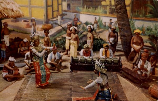 Dramatic Dance Bali Indonesia Southeast Asia