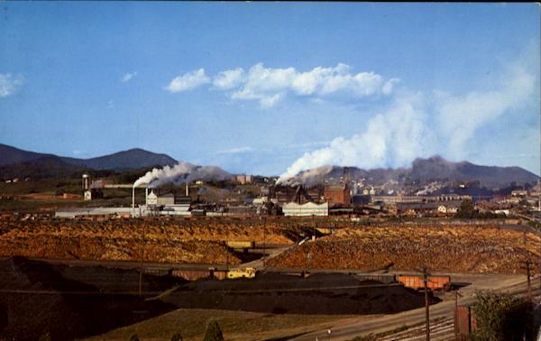 Champion Fiber Company Plant Canton North Carolina