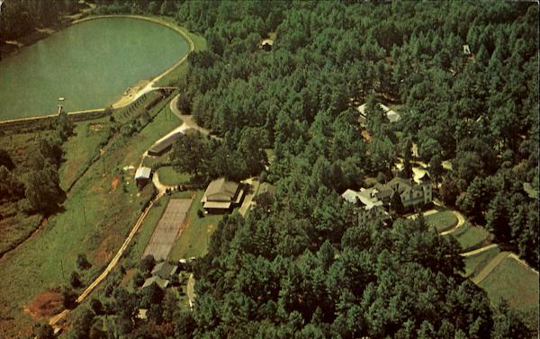 Aerial View Of Bonclarken Assembly A. R. Presbyterian Church Flat Rock North Carolina