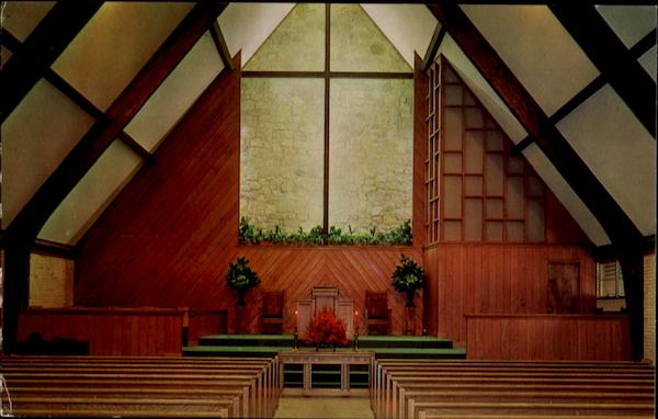Interior Of The Associate Reformed Presbyterian Chapel Flat Rock North Carolina