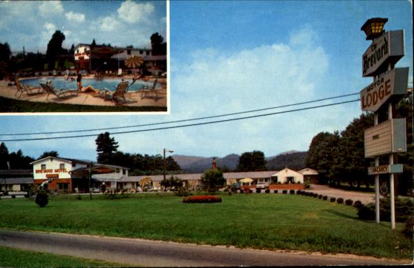 Brevard Motor Lodge, U. S. Highways 64 & 276 North Carolina