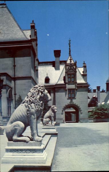Side View Of Biltmore House Asheville North Carolina