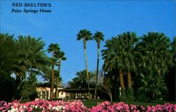 Red Skelton's Palm Springs Home California Postcard Postcard