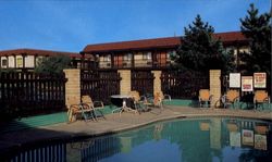 Monterio Inn, 2059 Hilltop Dr. Postcard