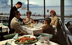 The Franciscan Restaurant, Fisherman's Wharf San Francisco, CA Postcard Postcard