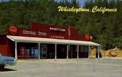 Whiskeytown Post Office California Postcard Postcard