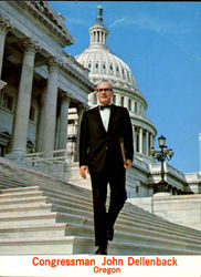 Congressman John Dellenback Postcard