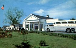 Greyhound Inn Motel, U. S. Route 27 Postcard