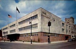 Louisville's New Ultra-Modern, Police Headquarters Building Postcard