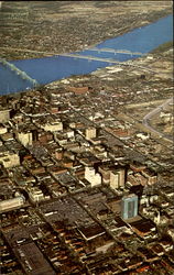 Aerial View Of Louisville Postcard