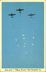 Flying High Over Fort Campbell Postcard