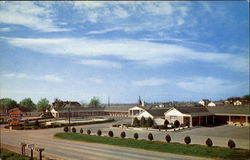 Jeff Davis Motel, U. S. 41 North City Limits Postcard