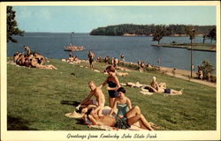 Greetings From Kentucky Lake State Park Postcard