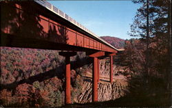 The New Green River Gorge Bridge Tryon, NC Postcard Postcard