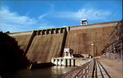 Hiawassee Dam Murphy, NC Postcard Postcard