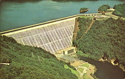 Fontana Dam Postcard
