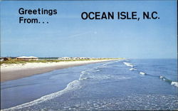 Greetings From Ocean Isle Ocean Isle Beach, NC Postcard Postcard