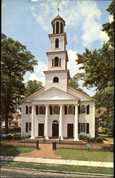 First Presbyterian Church - 1822 Postcard