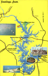 Greetings From Lake Norman Postcard
