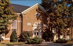 Hardy Library, Atlantic Christian College Postcard