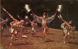 Cherokee Indian Eagle Dance Postcard