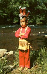 Little Carl Cherokee, NC Postcard Postcard