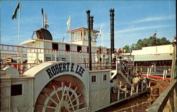 Riverboat Robert E. Lee North Carolina Riverboats Postcard Postcard