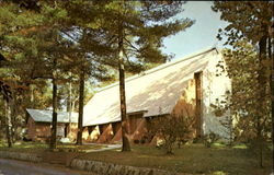 A. R. Presbyterian Chapel, Ben Clarken Flat Rock Hendersonville, NC Postcard 
