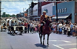 Looking East On King Street Postcard