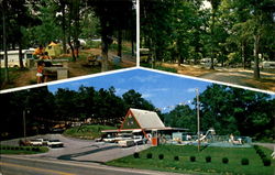 Gem City Koa Kampground, U. S. 441 & U. S. 23 Franklin, NC Postcard Postcard