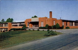 High School Franklin, NC Postcard Postcard