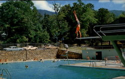 Warner Memorial Pool, Blue Ridge Assembly Postcard