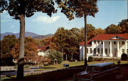 College Hall And Abbott Hall, Blue Ridge Assembly Postcard