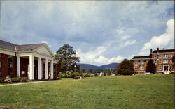 James Addison Jones Library And Dunham Hall, Brevard College Postcard