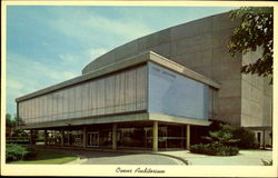 Ovens Auditorium Charlotte, NC Postcard Postcard