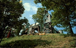 One Of The Mine Shafts Blowing Rock, NC Postcard Postcard