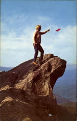 The Blowing Rock Postcard