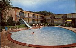 Hornes Motor Lodge & Crown Restaurant, U. S. 70 East Postcard