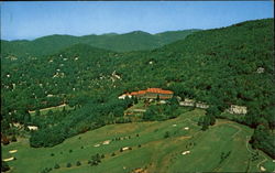 Air View Of The Grove Park Inn And Motor Lodge Postcard