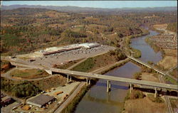 Air View Of Westgate Shopping Center Postcard