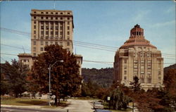 Buncombe County Court House And City Hall Asheville, NC Postcard Postcard