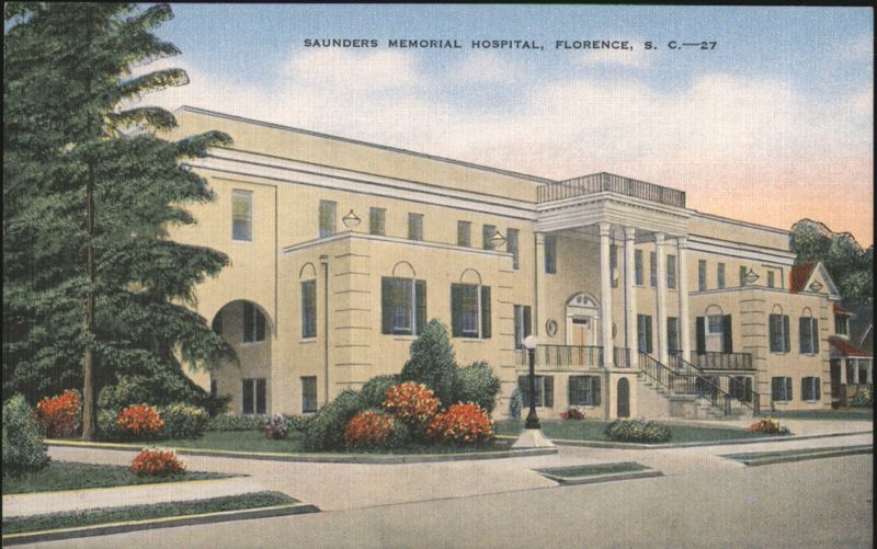 Saunders Memorial Hospital, Florence, SC South Carolina