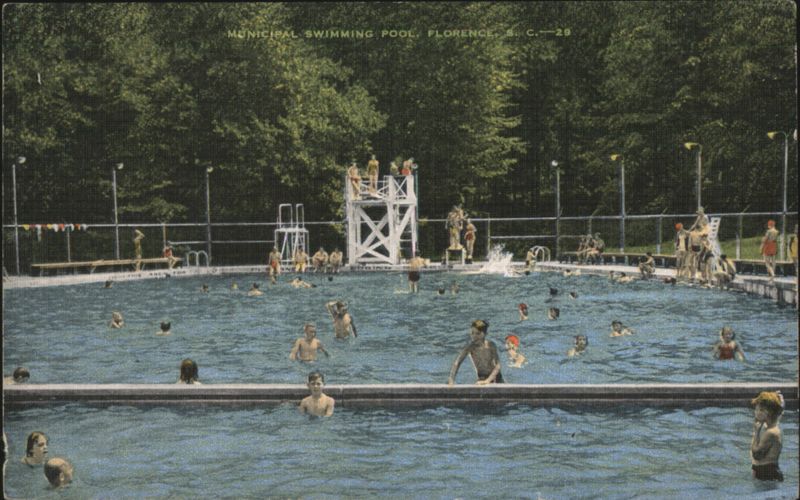 Municipal Swimming Pool, Florence, SC - No. 29 South Carolina