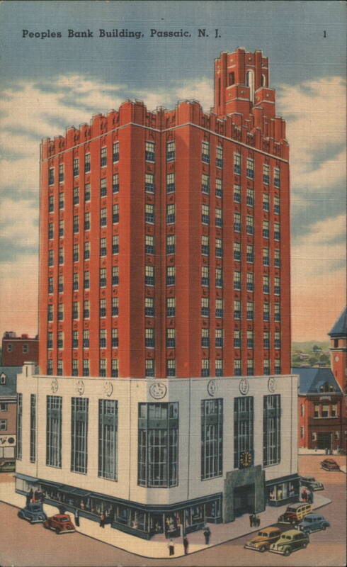Peoples Bank Building, Passaic, NJ New Jersey