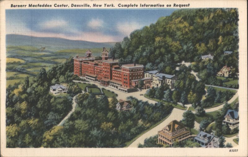 Bernarr Macfadden Hotel & Health Center, Dansville, NY New York