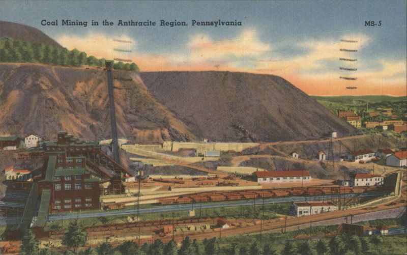 Coal Mining in the Anthracite Region, Pennsylvania