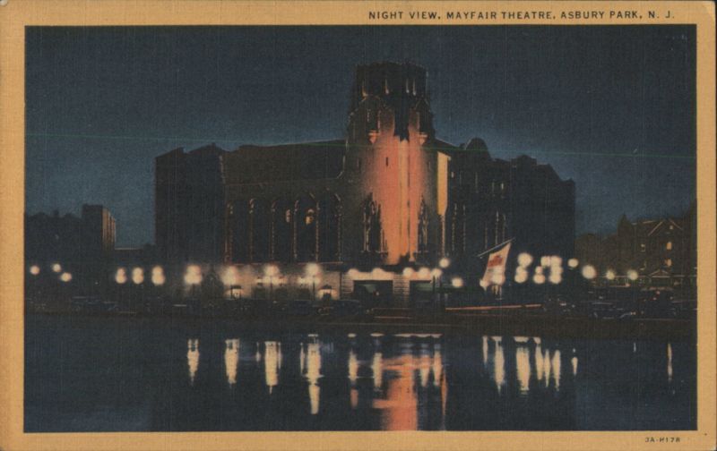 Night View, Mayfair Theatre, Asbury Park, NJ New Jersey